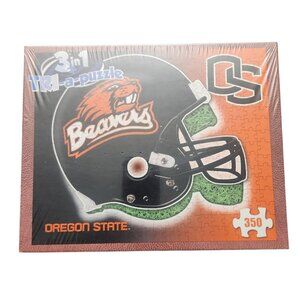 College Football Oregon State Beavers Puzzles 3 in 1 Tri A Puzzle 350 Pieces